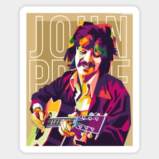 john prine Sticker